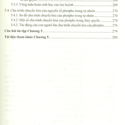 Giáo Trình Hóa Học Môi Trường