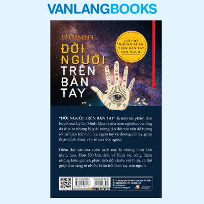Đời Người Trên Bàn Tay - Giải Mã Những Bí Ẩn Trên Bàn Tay Con Người - Vanlangbooks (Tái Bản ) 