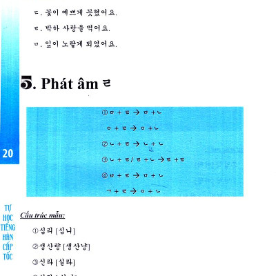 Tự Học Tiếng Hàn Cấp Tốc