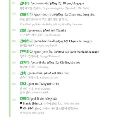 5000 Từ Vựng Tiếng Hàn Thông Dụng (Tái Bản 2020)