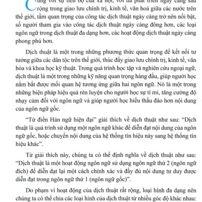 Kỹ Năng Biên Phiên Dịch Trung - Việt, Việt - Trung Thực Chiến - HA