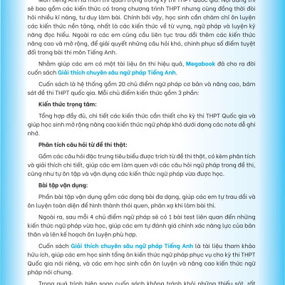 Giải Thích Chuyên Sâu - Ngữ Pháp Tiếng Anh (Cơ Bản Và Nâng Cao)