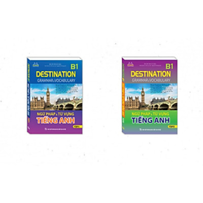 Sách - Combo DESTINATION B1 Ngữ pháp và từ vựng tiếng anh ( T1 - T2 )