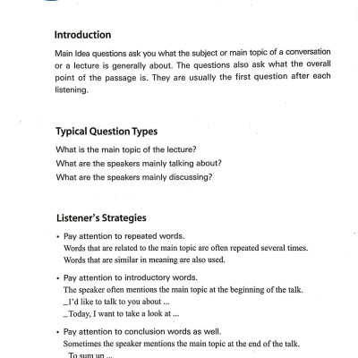 TOEFL iBT Activator Listening Intermediate (Kèm CD)
