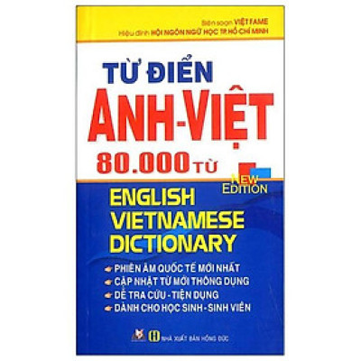 Từ Điển Anh - Việt 80.000 Từ (Tái Bản)