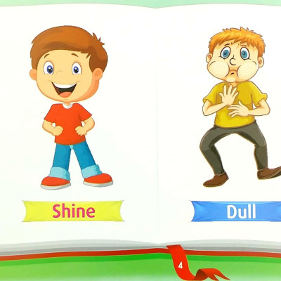 Những Cặp Từ Vựng Trái Nghĩa Và Trò Chơi Ghép Chữ - Opposite Words In Pictures (Tập 2)