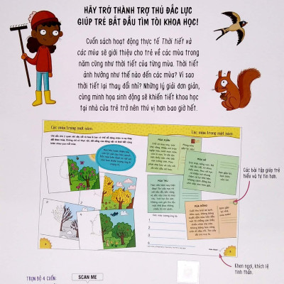 Tớ Đến Với Khoa Học: Thời Tiết Và Các Mùa (Tái Bản)