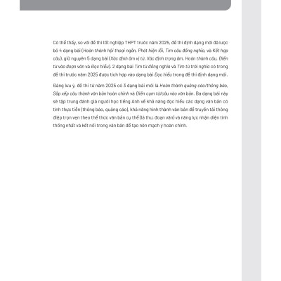 Bộ Đề Thi Thử Tốt Nghiệp THPT Môn Tiếng Anh 2025 - Bản Quyền