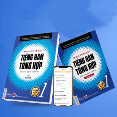 Combo Sách Tiếng hàn tổng hợp dành cho người Việt Nam - Sơ cấp 1 (Phiên bản 1 màu)