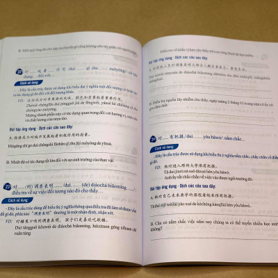 sách- Combo 2 sách Bài tập luyện dịch tiếng Trung ứng dụng (Sơ -Trung cấp, Giao tiếp HSK có mp3 nghe, có đáp án) +Tuyển tập cấu trúc cố định tiếng Trung ứng dụng (song ngữ Trung Việt có phiên âm) + DVD tài liệu