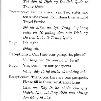 Tự Học Đàm Thoại Tiếng Anh Nhà Hàng - Khách Sạn (Kèm CD) (VL)