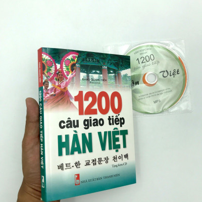 1200 Câu Giao Tiếp Hàn - Việt (Kèm CD)