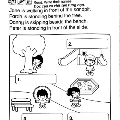 Học Tiếng Anh Siêu Thú Vị : Sách Luyện - Tập 5