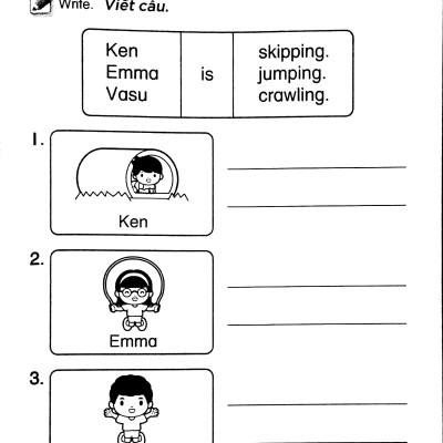 Học Tiếng Anh Siêu Thú Vị : Sách Luyện - Tập 5