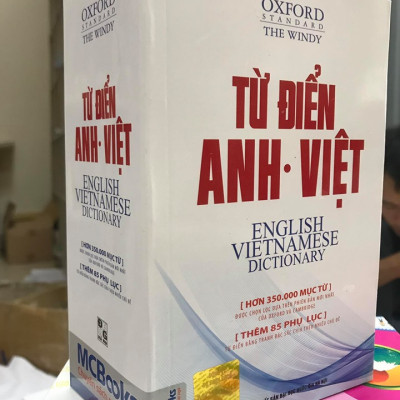 Từ điển Anh – Anh- Việt ( tái bản thay bìa trắng kẻ xanh ) ( BẢN MỚI 2020) KT