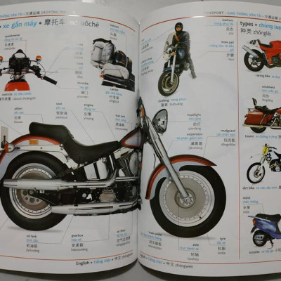 Combo 2 sách Từ điển hình ảnh Tam Ngữ Trung Anh Việt  16000 từ có mp3 nghe qua app– Pons General Reference Visual English Vietnamese Chinese Trilingual Dictionary +Phân tích đáp án các bài luyện dịch Tiếng Trung +DVD tài liệu