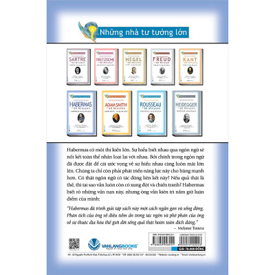 Những Nhà Tư Tưởng Lớn - HABERMAS Trong 60 Phút - Walther Ziegler - Lưu Hồng Khanh dịch, Bùi Văn Nam Sơn hiệu đính - (bìa mềm)