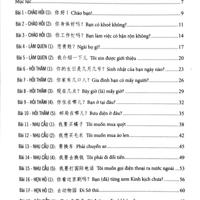 Bài Tập 301 Câu Hỏi Đàm Thoại Tiếng Hoa - Phần Căn Bản