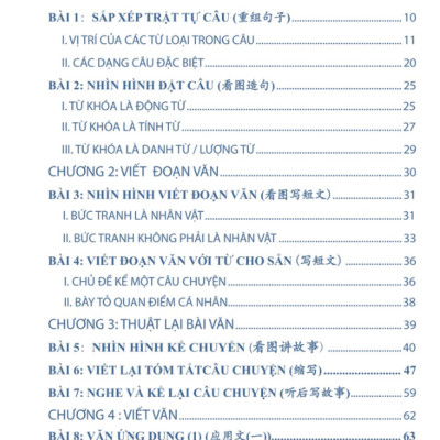 Chinh Phục Kỹ Năng Viết Văn Tiếng Hoa Toàn Tập