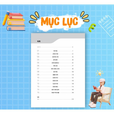 Sách - Tiếng Hàn Tổng Hợp Dành Cho Người Việt Nam - Cao Cấp 6 - Sách Bài Tập - Bản Đen Trắng - MCBooks