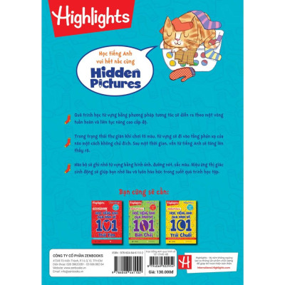 Sách - Hidden Pictures – Học Tiếng Anh Qua Hình Vẽ 101 Chiếc Tất