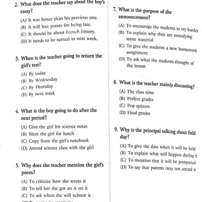 Perfect Toefl Junior  Book 3(Kèm CD)