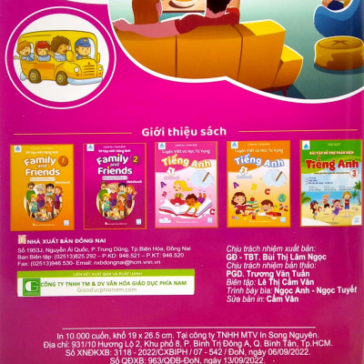 Vở Tập Viết Tiếng Anh - Family And Friends - National Edition 2 - Notebook