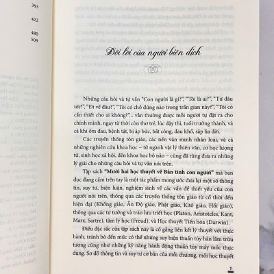 Mười Hai Học Thuyết Về Bản Tính Con Người