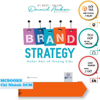 Sách - Brand Strategy - Aaker Bàn Về Thương Hiệu - MCBooks