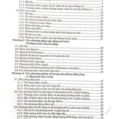 Sách - Mô Phỏng Và Điều Khiển Các Hệ Cơ Học (DN)