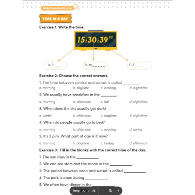 Sách - Bài Tập Từ Vựng Tiếng Anh Cơ Bản - Basic English Vocabulary Exercises - MCBooks