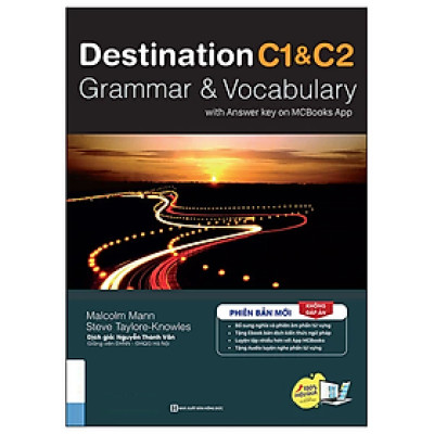 Destination C1 & C2 Grammar & Vocabulary with Answer Key (Tái bản 2024)