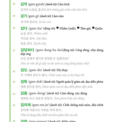 5000 Từ Vựng Tiếng Hàn Thông Dụng (Tái Bản 2020)