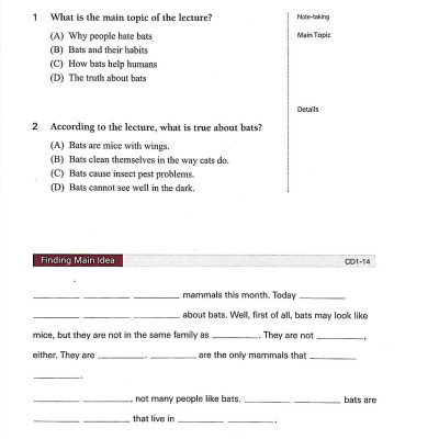 TOEFL iBT Activator Listening Intermediate (Kèm CD)