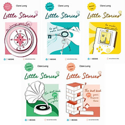 Sách - Bộ Little Stories 5 Cuốn (Your Life, More Knowledge, Smile, Peaceful Nights, Leisure Time) (Combo 2)
