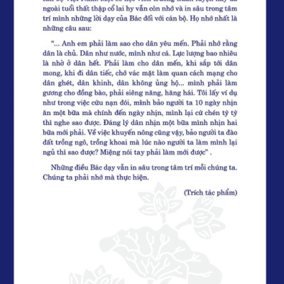 Di Sản Hồ Chí Minh - Khắc Sâu Lời Bác