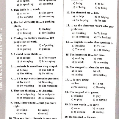 1500 Structured Tests Leve 2 (Không CD)
