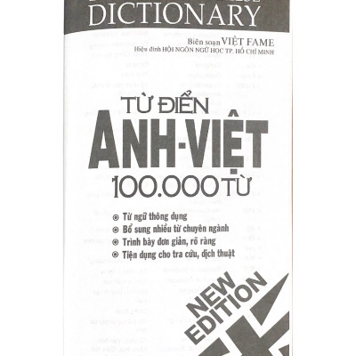 Từ Điển Anh - Việt 100.000 Từ - Vanlangbooks