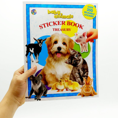 Baby Animals Sticker Book Treasury