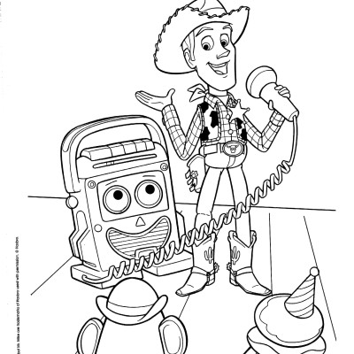 Disney Toy Story 4 Deluxe Poster Paint & Color