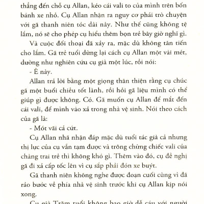 Ông Trăm Tuổi Trèo Qua Cửa Số Và Biến Mất (Tái Bản 2023)