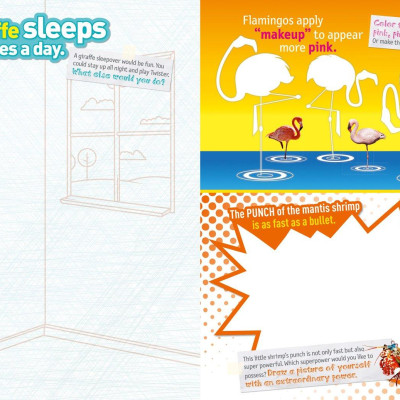 Weird But True! Sticker Doodle Book: Outrageous Facts, Awesome Activities, Plus Cool Stickers For Tons Of Wacky Fun!