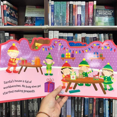 Shaped Eva Books Santas Worksh