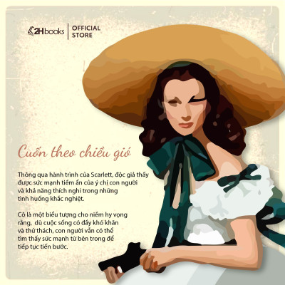 Sách Cuốn theo chiều gió bìa cứng, Tiểu thuyết kinh điển, Tiểu thuyết đạt giải Pulitzer 1937, 2HBooks