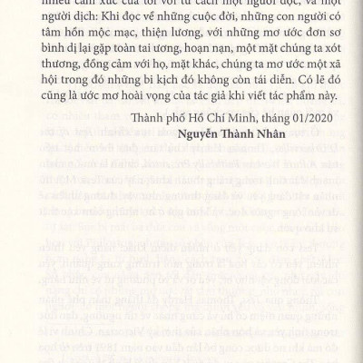 Tess Một Tâm Hồn Trong Trắng