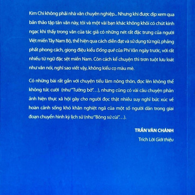 Điệu Buồn Phương Nam - Tản Văn