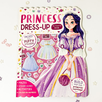 Princess Dress-Up Activity Book