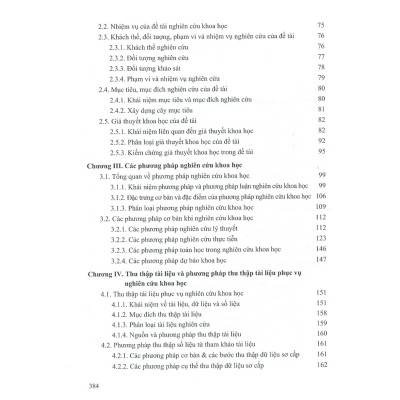 Sách - Phương Pháp Nghiên Cứu Khoa Học  - NXB Xây Dựng