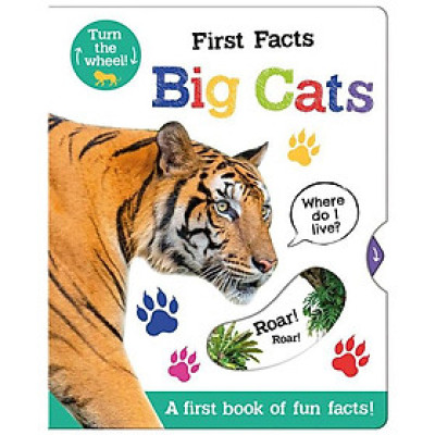 First Facts Big Cats (Turn-the-Wheel Books)