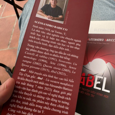 ABEL - Alessandro Baricco – Phan Book